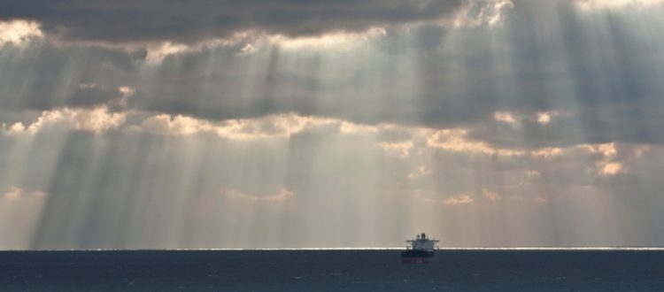 Uitzicht over Noordzee vanaf Stena Line (foto Ernst Schrijver)